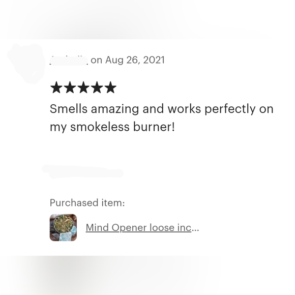 Incense, Mind Opener blend, Handcrafted, Handmade - Picture 7 of 8